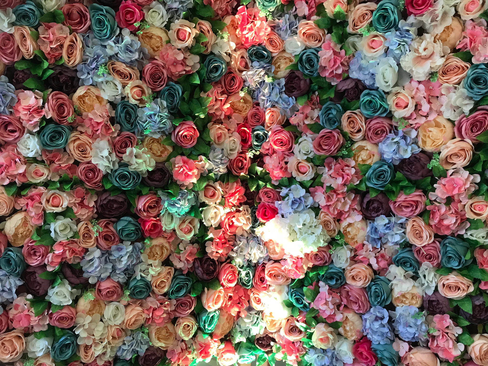 Flower wall